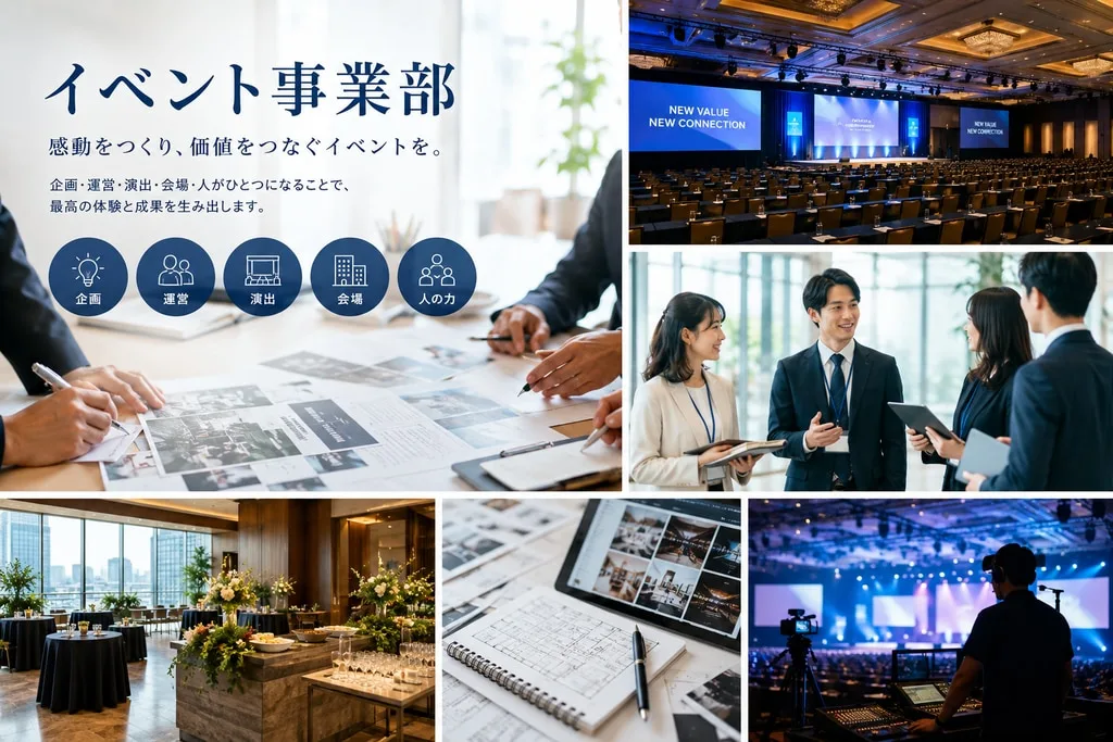 イベント企画・運営・演出の場面集合